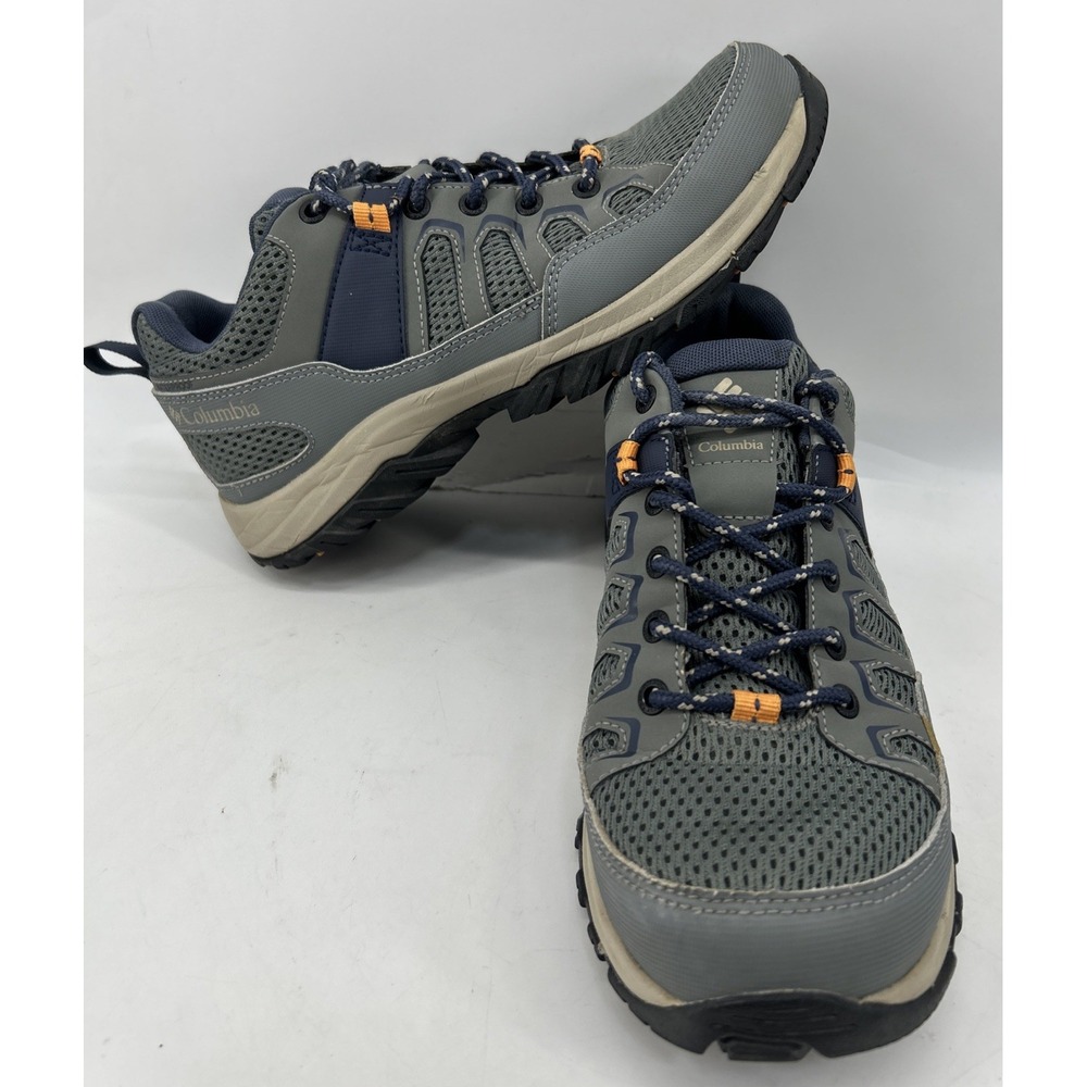 Columbia Granite Trail Waterproof Hiking Shoes Gray Women's Size 10